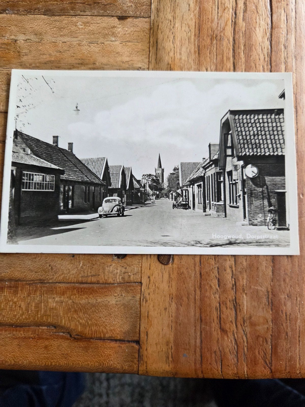 Hoogwoud Dorpsstraat, Ophalen of Verzenden, 1940 tot 1960, Ongelopen, Noord-Holland