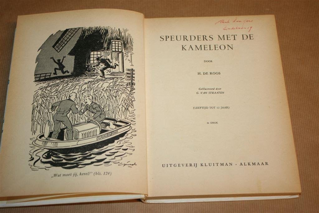 Speurders met de Kameleon - H. de Roos - 6e druk, Ophalen of Verzenden, Gelezen
