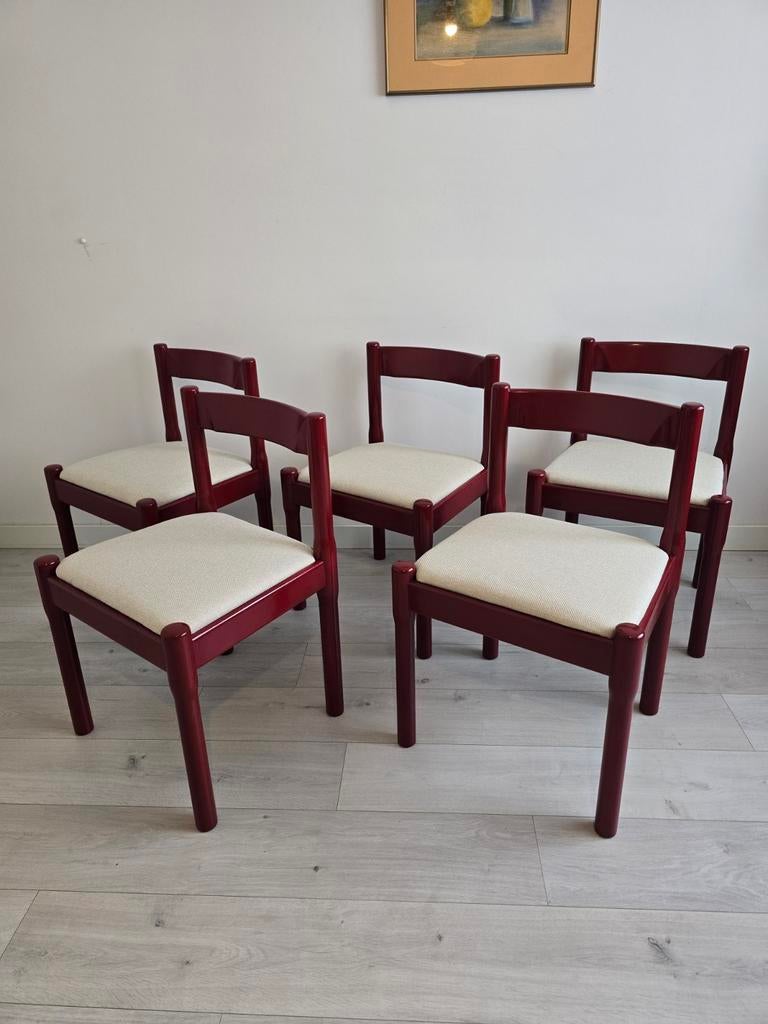 Design Vico magistretti stoelen voor cassina, Ophalen