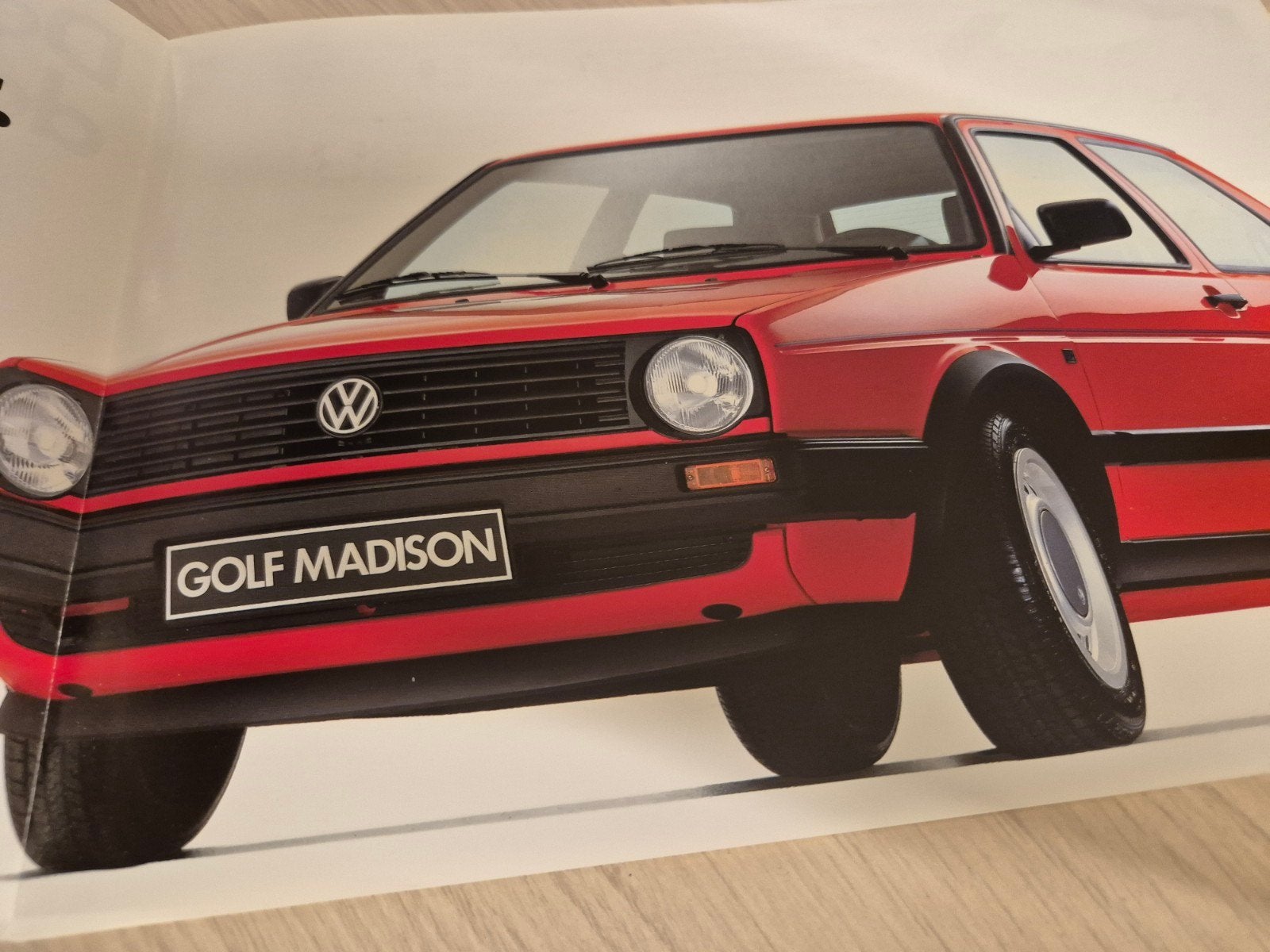 1990 Nederlands Volkswagen Golf 2 Madison actiemodel izgst, Boeken, Ophalen of Verzenden, Zo goed als nieuw, Volkswagen