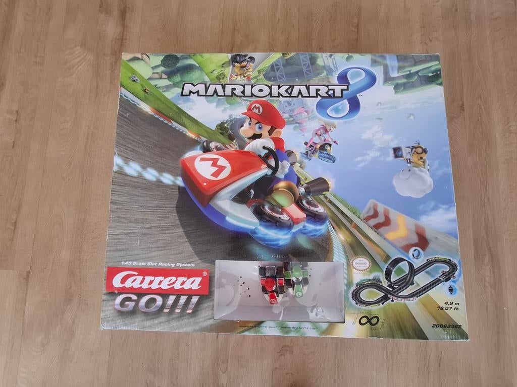 Carrera GO!!! Mario Kart 8 Racebaan, Kinderen en Baby's, Speelgoed | Racebanen, Carrera, Ophalen of Verzenden, Elektrisch, Racebaan