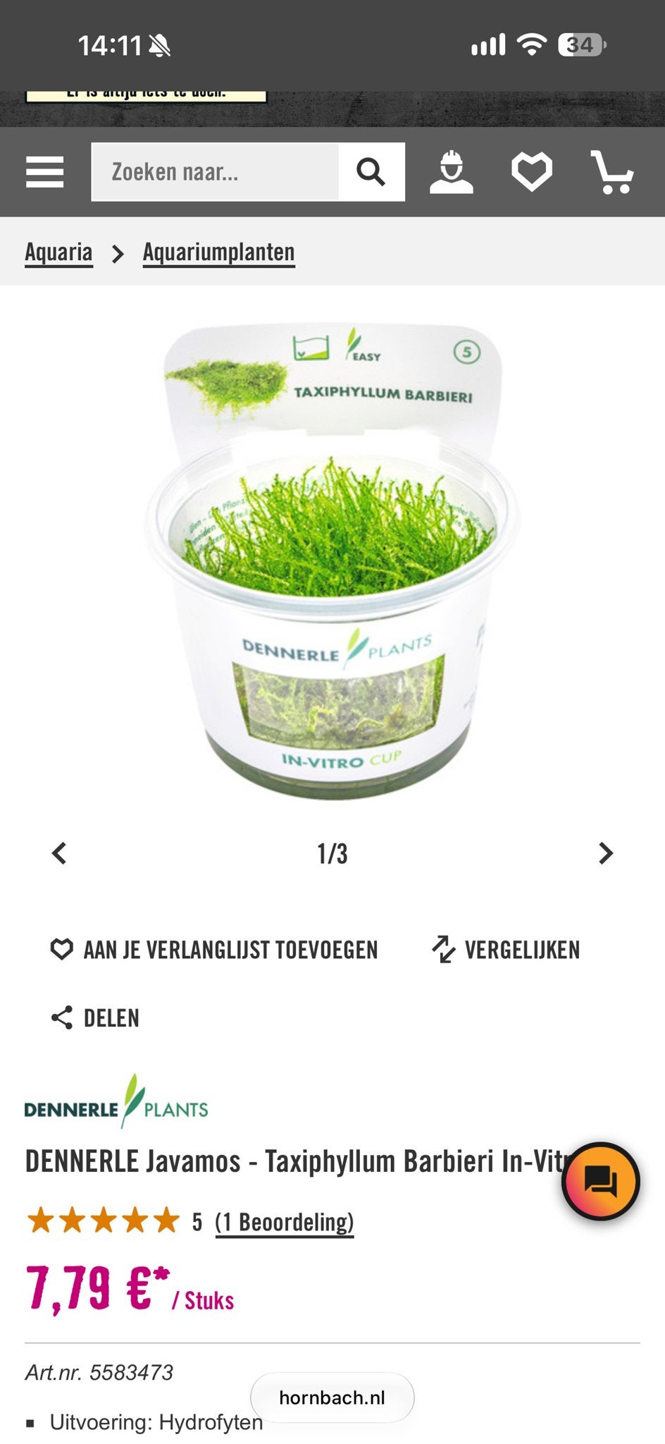 DENNERLE Javamos, Ophalen
