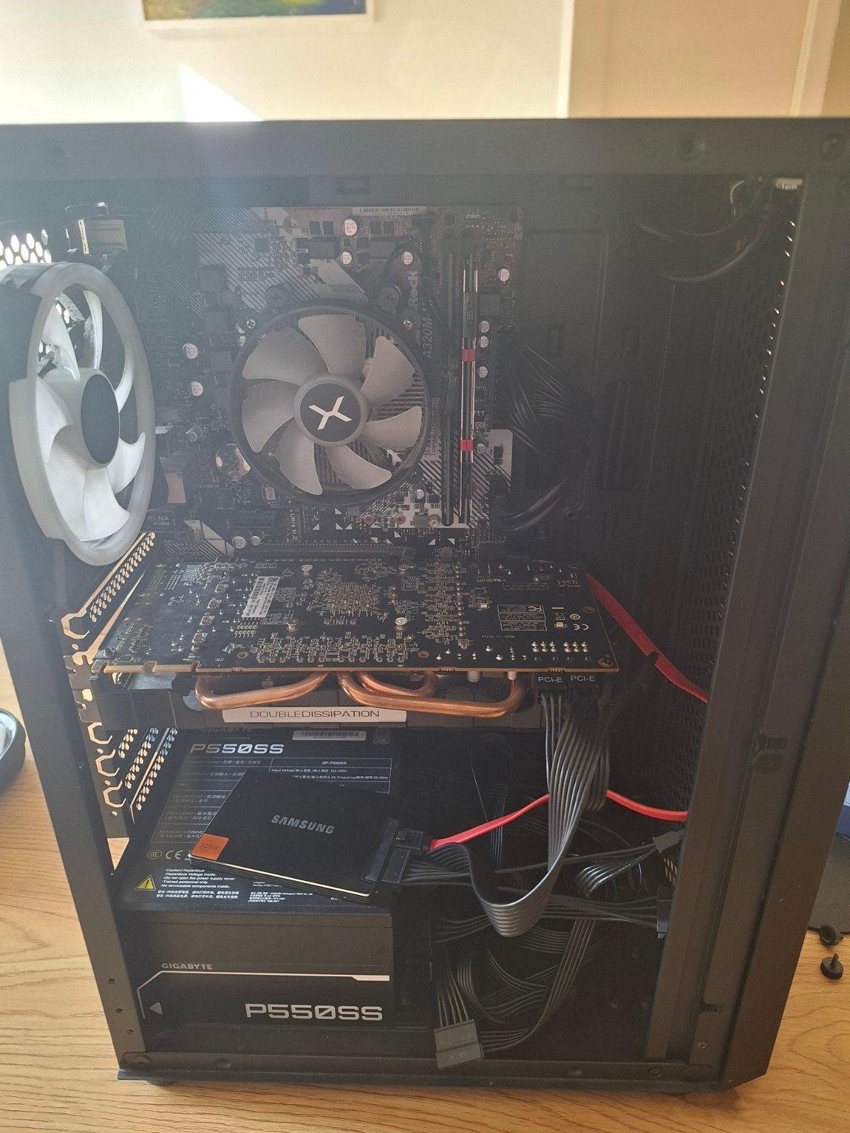 Gaming PC AMD Athlon 3000G, 16GB RAM, Radeon HD 6950, Gebruikt, Ophalen of Verzenden, Gaming, 126 GB