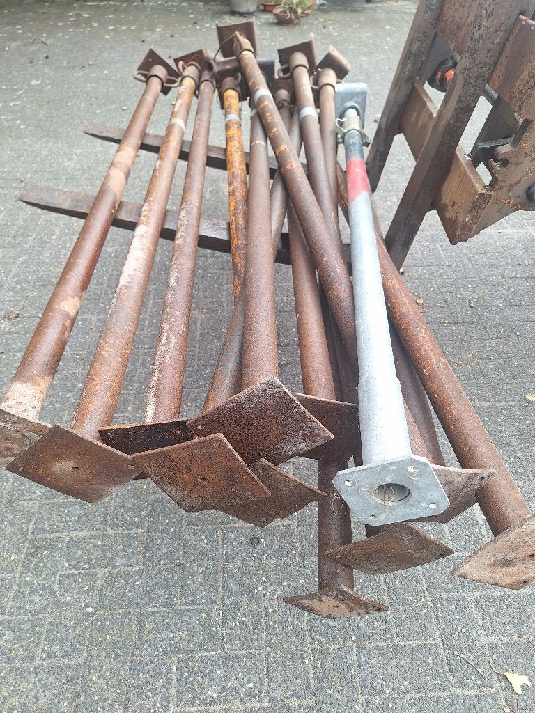 schroefstempels, Ophalen of Verzenden, Gebruikt, Overige typen, Minder dan 2 meter