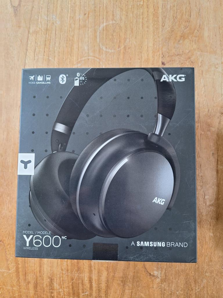 AKG Y600NC Draadloze Hoofdtelefoon met Noise Cancelling, Audio, Tv en Foto, Koptelefoons, Overige merken, Ophalen of Verzenden