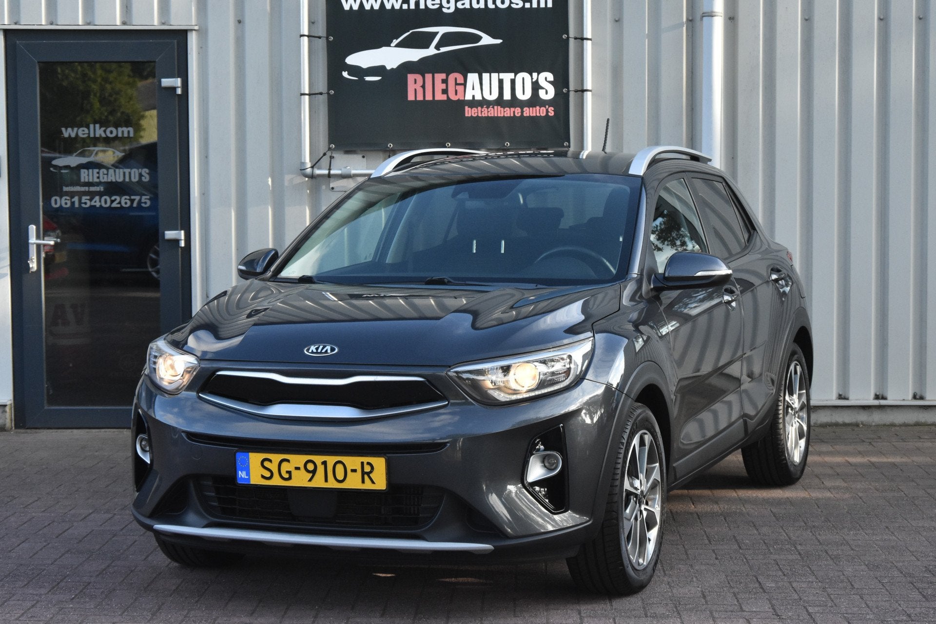 Kia Stonic 1.0 T-GDi DynamicLine – 2018 | Navigatie | DAB+, Auto's, Voorwielaandrijving, 450 kg, Gebruikt, Euro 6