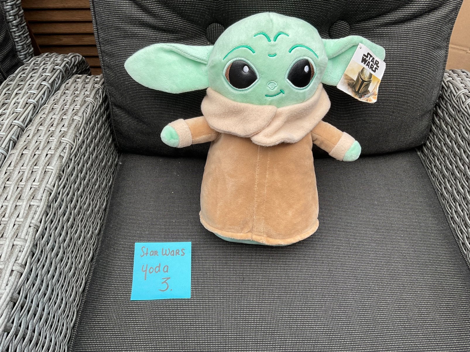Nieuwe zgan Mandalorian Star Wars The Child Yoda knuffel, Ophalen, Nieuw, Actiefiguurtje