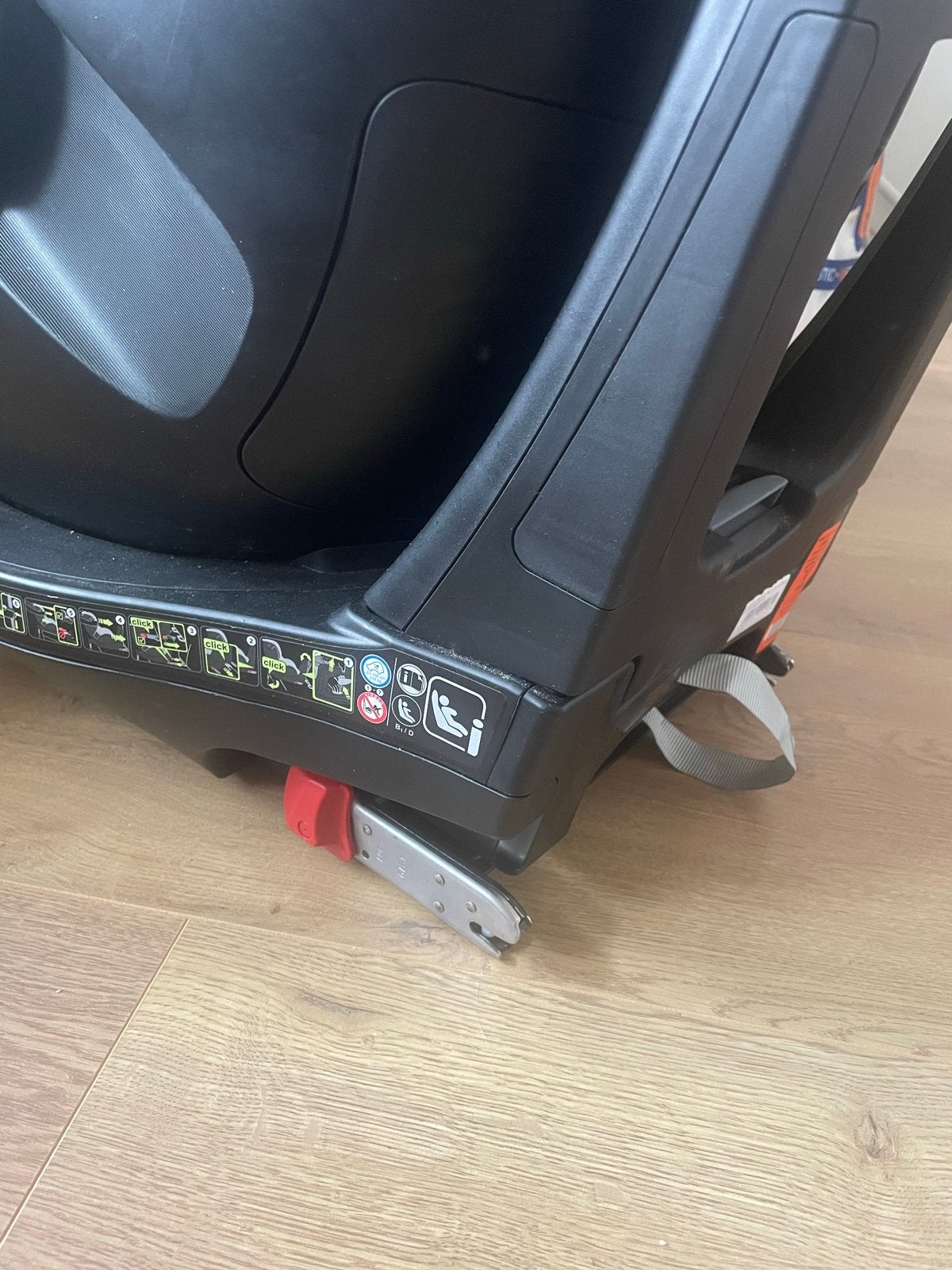 Britax Römer Dualfix M Isize Zwart Autostoel, Ophalen, Romer, 0 t/m 18 kg, Verstelbare rugleuning