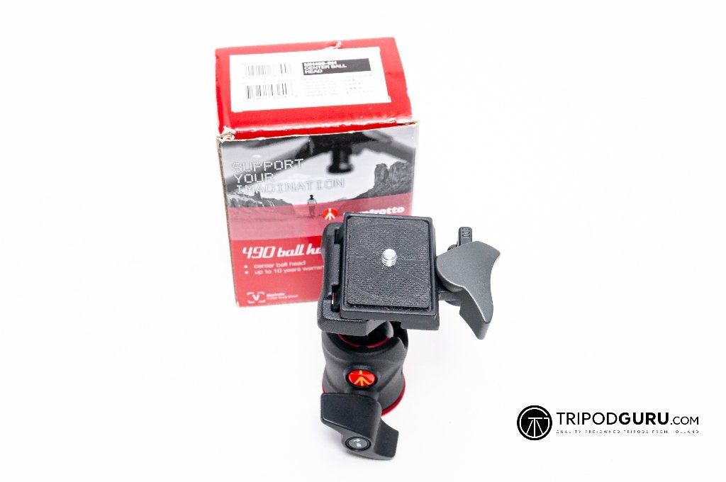 Manfrotto MH490BH Centre Ball Head, Via Valsugana, 100 36022 Cassola (VI) Italy, Verzenden, Info@videndum.com, Balhoofd