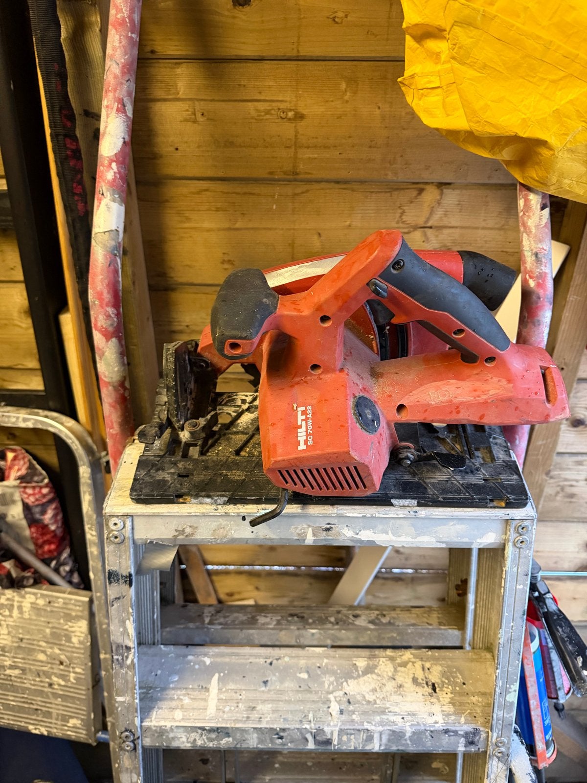 Hilti SC 70W-A22 Accu Cirkelzaag, Ophalen, Gebruikt, Cirkelzaag