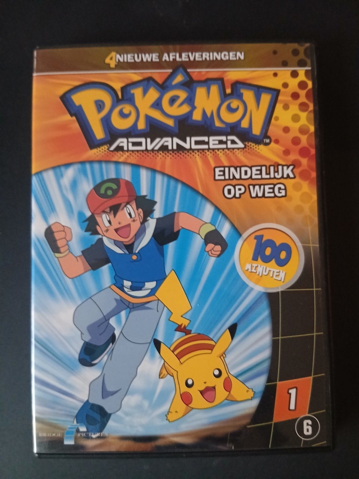 Eindelijk op Weg - Deel 1 - Pokemon Advanced DVD, Alle leeftijden, Ophalen of Verzenden, Zo goed als nieuw, Anime (Japans)