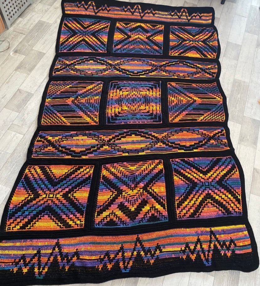Psychedelic blanket, Ophalen of Verzenden, Nieuw
