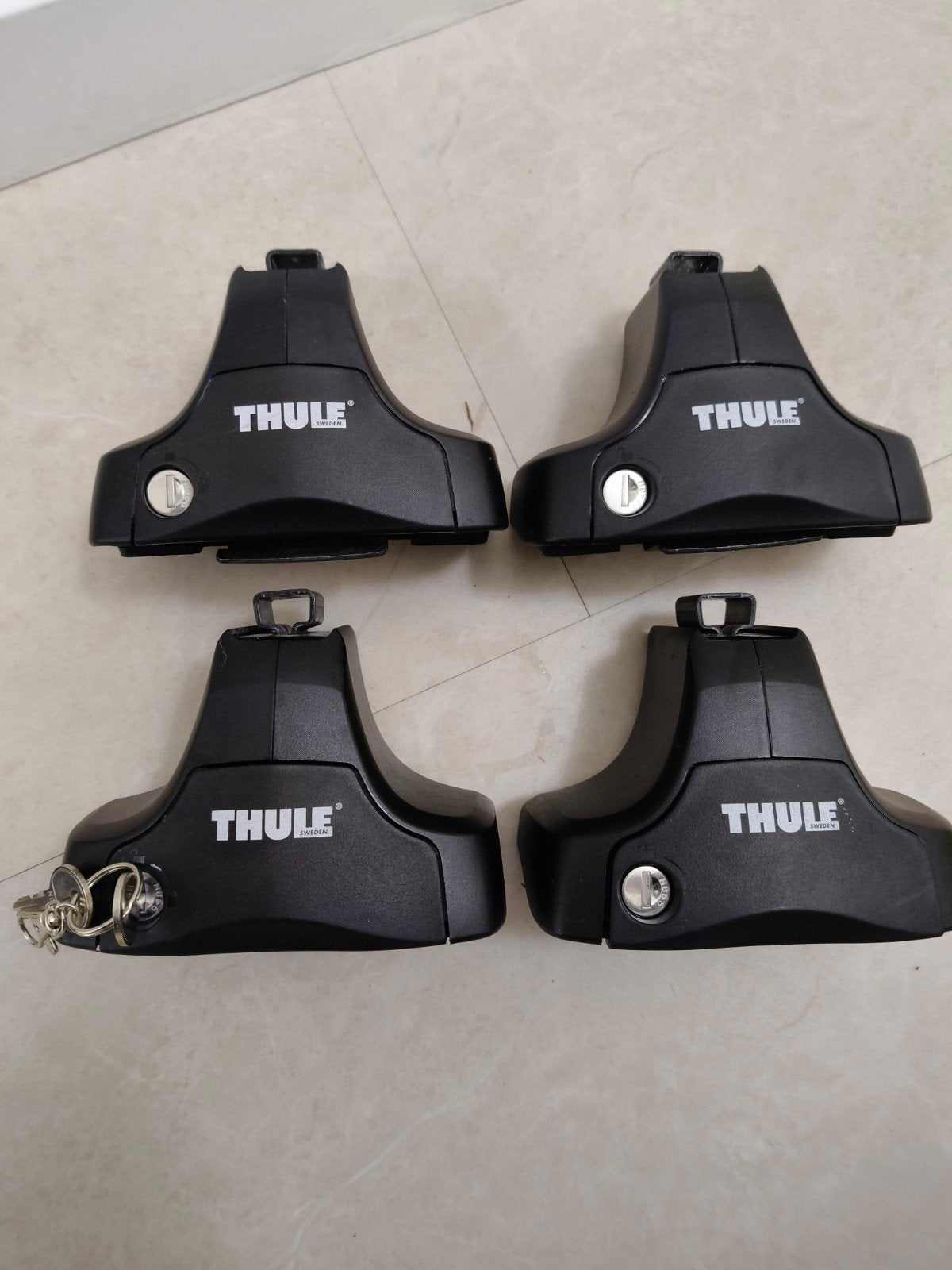 Dakdragers Thule Repaid systeem 754 voeten set voor kitset, Auto diversen, Dakdragers, Ophalen of Verzenden, Zo goed als nieuw