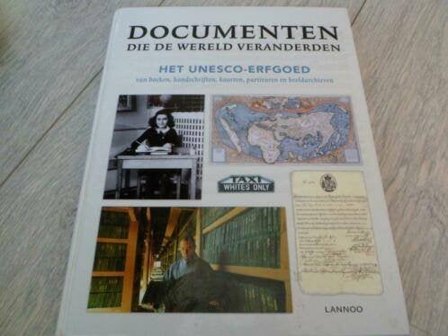 Documenten die de wereld veranderden, Het UNESCO, Boeken, Ophalen of Verzenden, Zo goed als nieuw, Overige gebieden