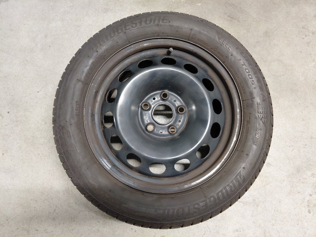 16 inch reservewiel Golf 6 7 8 / Sportsvan / Caddy / Octavia, Ophalen, Gebruikt, 16 inch, Banden en Velgen