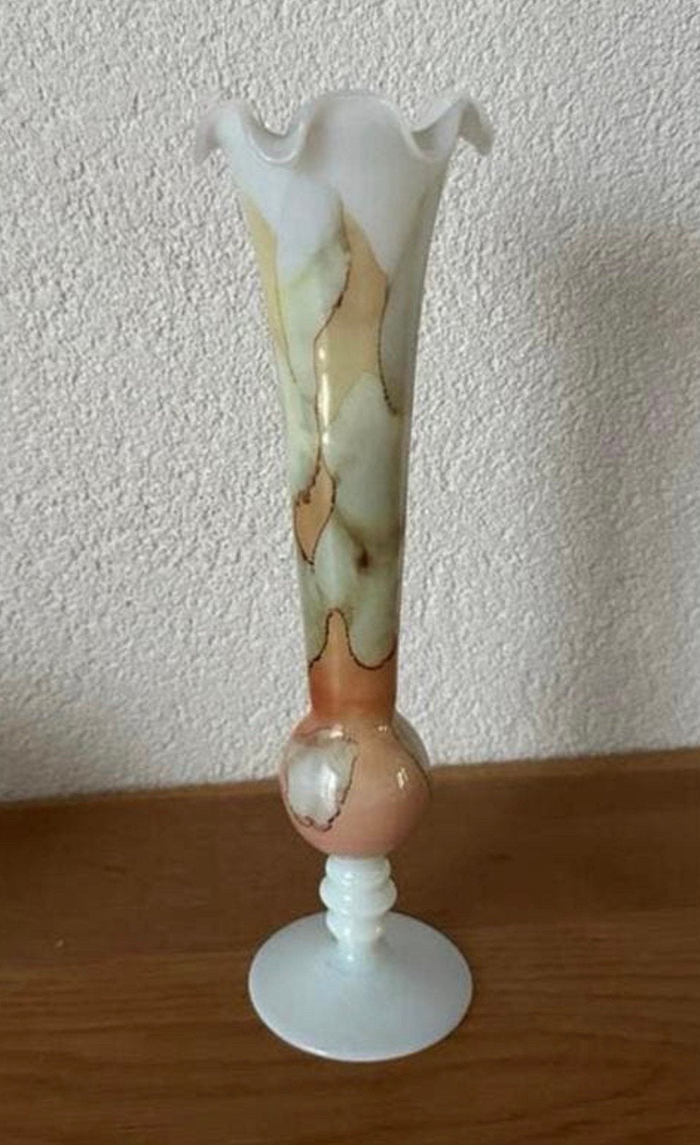 Slanke italiaanse Vaas +/- 25 cm hoog, Ophalen of Verzenden