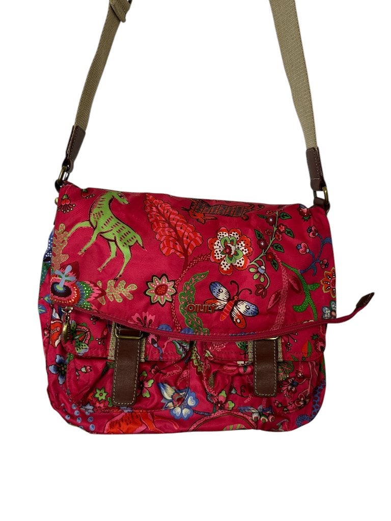Oilily schoudertas, Gebruikt, Oilily, Ophalen of Verzenden, Rood