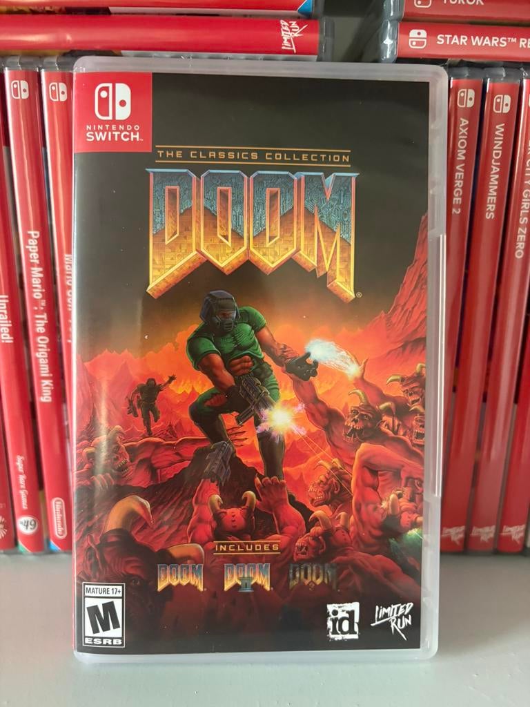 Doom - The Classic Collection (Switch) - Limited Run, Spelcomputers en Games, Vanaf 18 jaar, Shooter, 1 speler, Ophalen of Verzenden