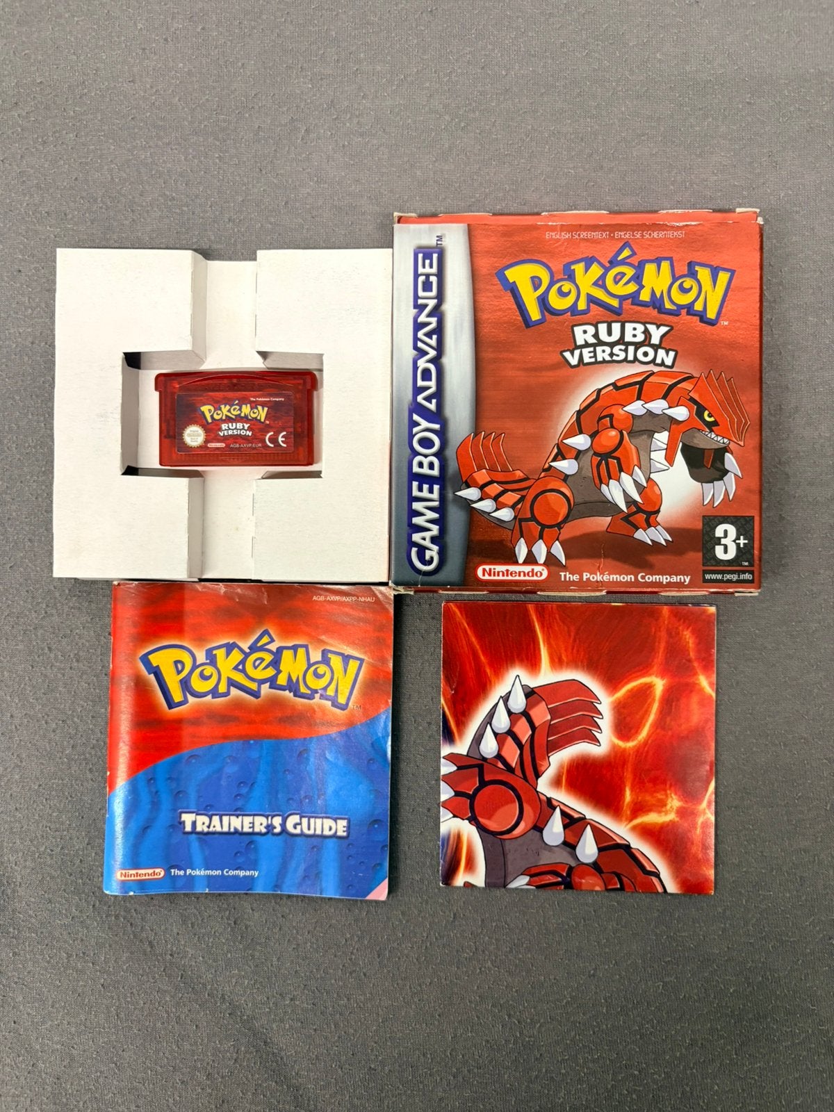 Pokémon Ruby Version Game Boy Advance Compleet in Doos, Spelcomputers en Games, Games | Nintendo Game Boy, 1 speler, Ophalen of Verzenden
