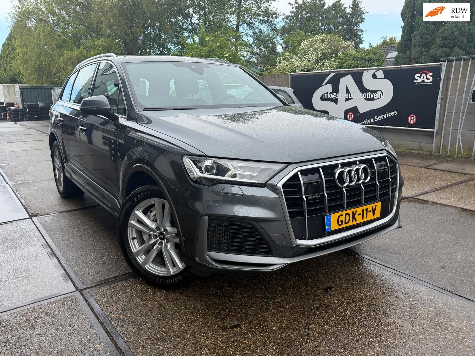 Audi Q7 55 TFSI e quattro Pro Line S, Auto's, Audi, Automaat, Gebruikt, 2995 cc, 340 pk