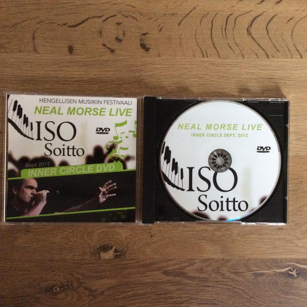 Neal Morse-Hengelissen Musiikin festivaali ISO SOITTO DVD., Alle leeftijden, Ophalen of Verzenden, Nieuw in verpakking