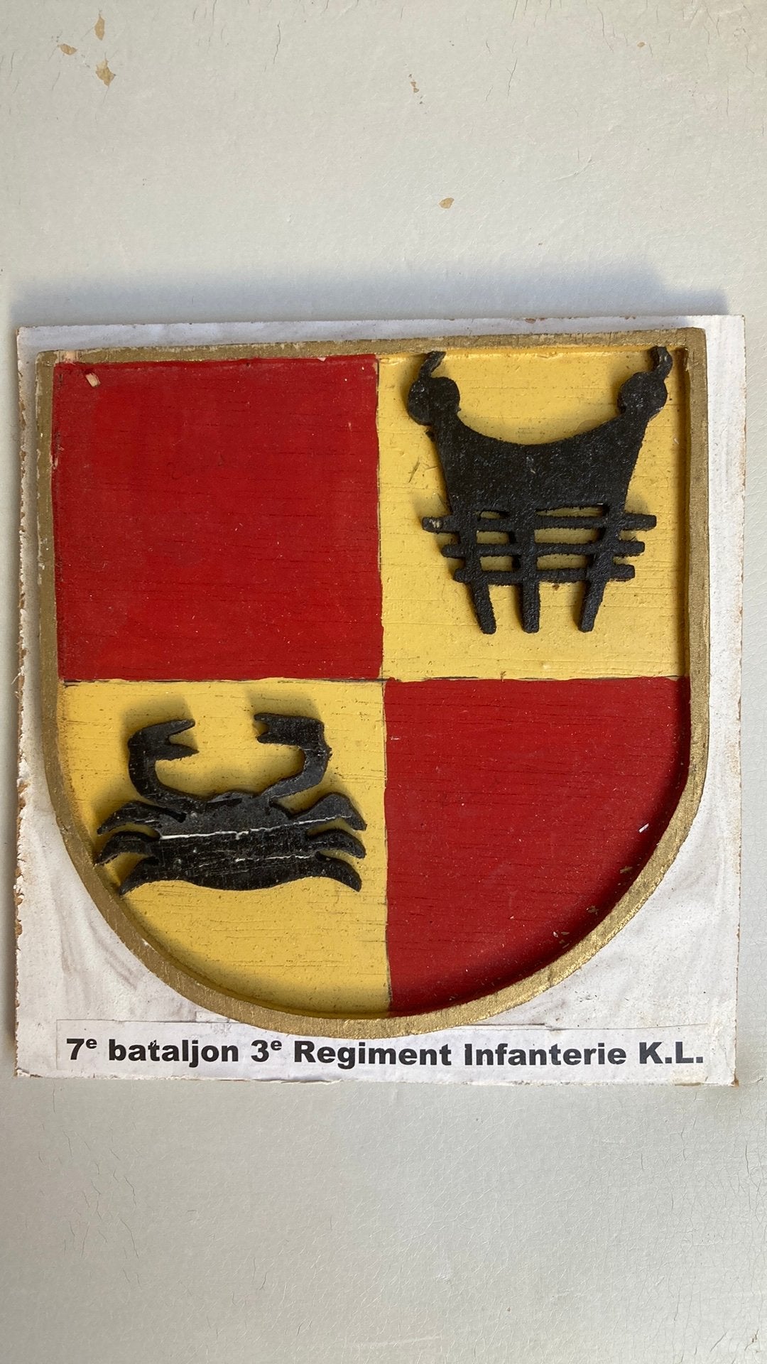 KNIL/KL 7e Bataljon 3e Regiment Infanterie, Ophalen of Verzenden
