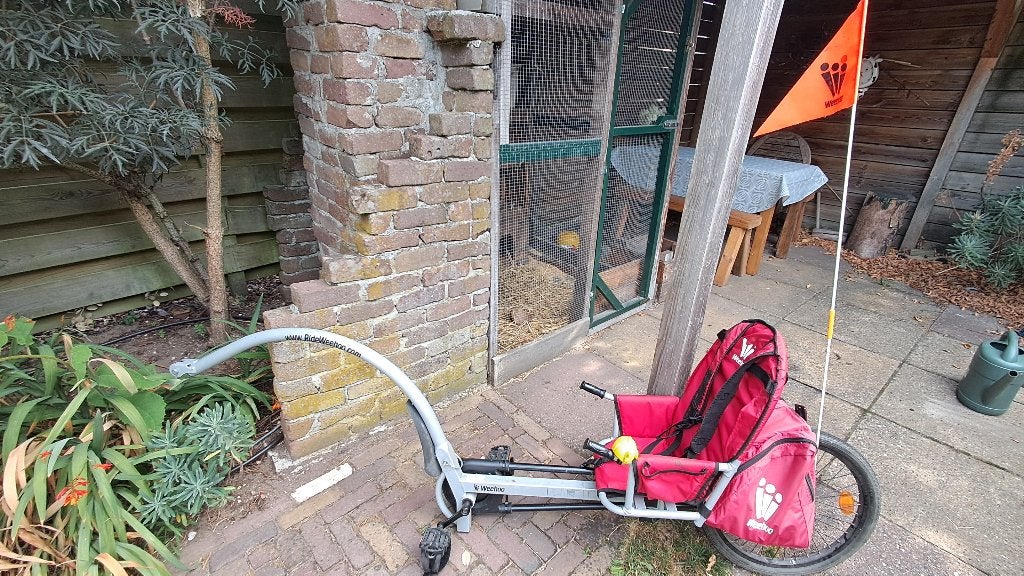 Weehoo fietskar, Ophalen, Gebruikt, Weehoo, Kinderkar