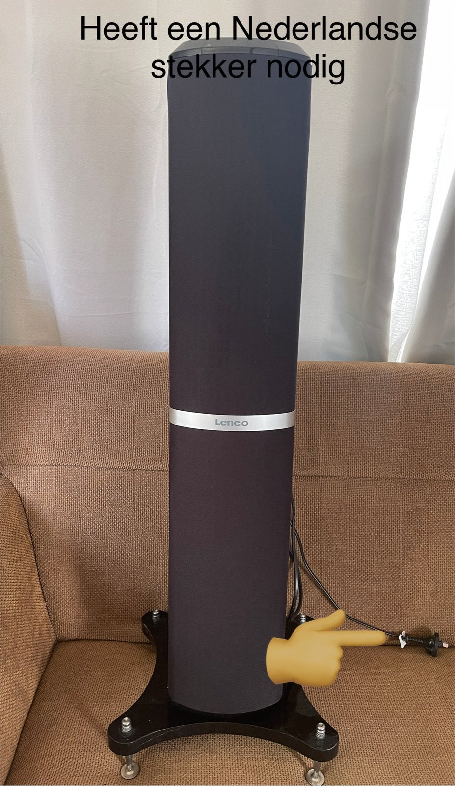 Muziektoren met Apple mobile connector en speakers, Gebruikt, MP3-aansluiting, Speakers, Ophalen