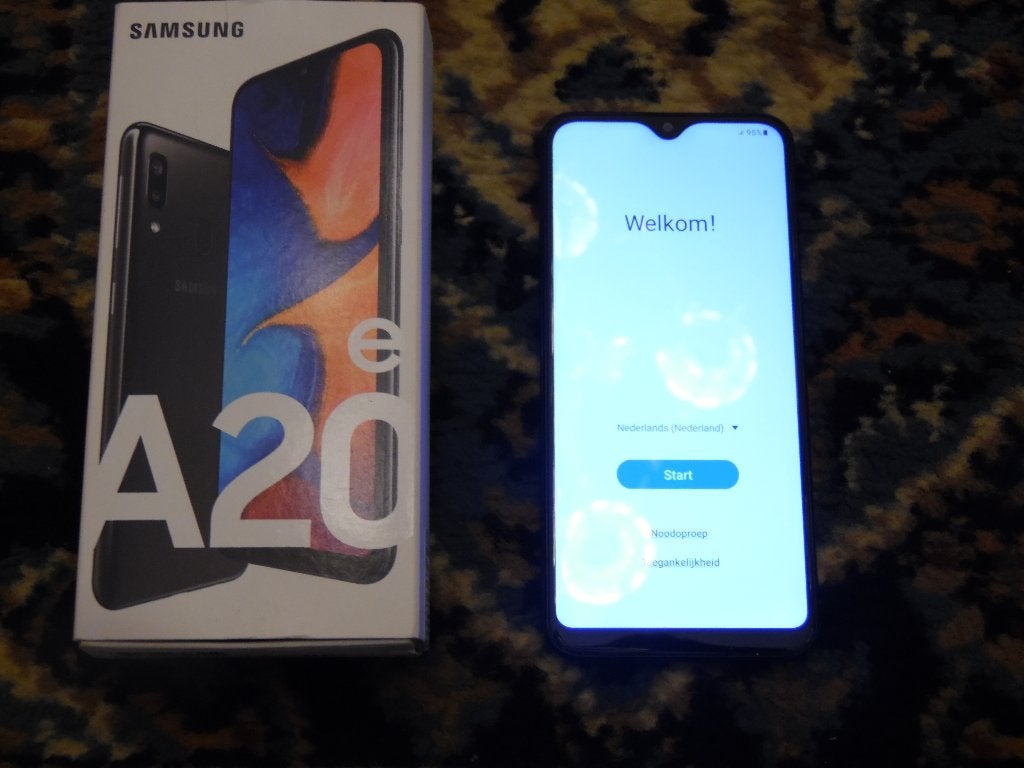 samsung gsm A20E, Ophalen, Zwart, 3 tot 6 megapixel, Zo goed als nieuw