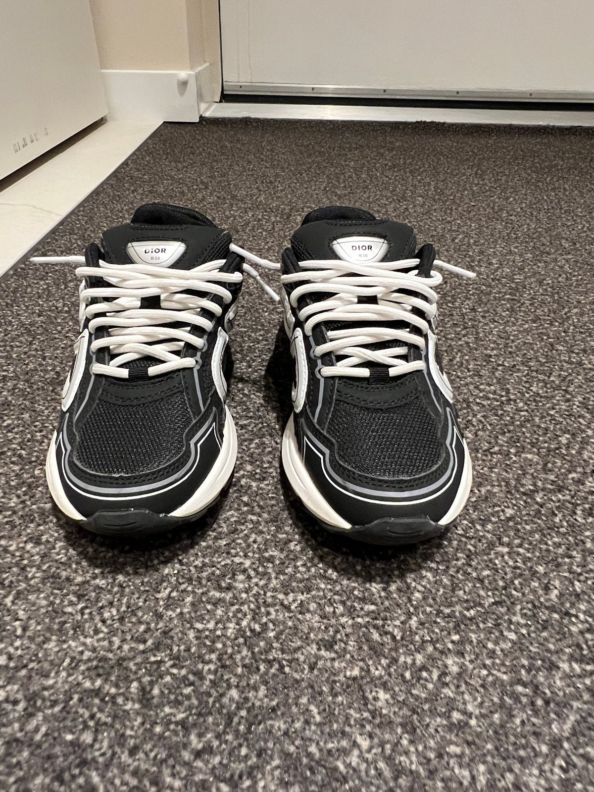 Dior B30 Sneakers Zwart/Wit, Kleding | Heren, Overige kleuren, Ophalen of Verzenden, Sneakers of Gympen, Zo goed als nieuw
