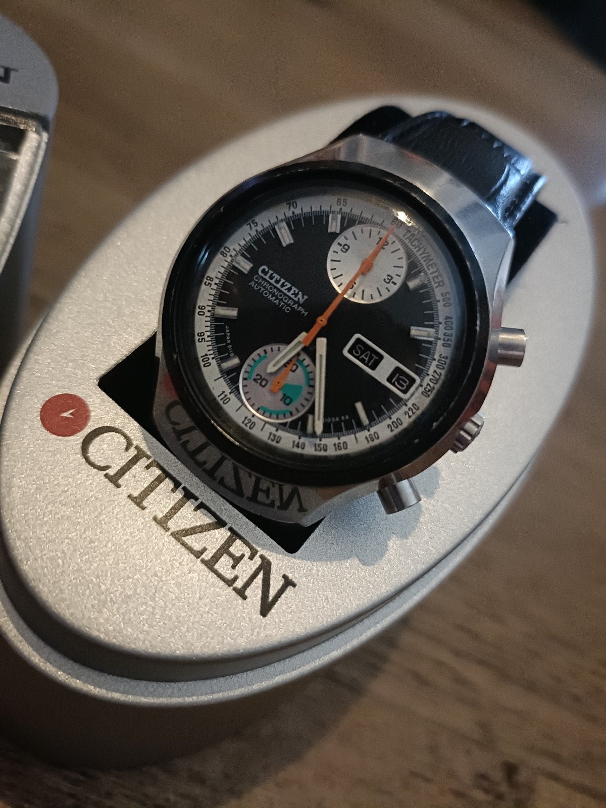 Citizen Horloge Chronograaf 70,s Watch Zie Fotos, Ophalen of Verzenden, Gebruikt, IOS, Citizen