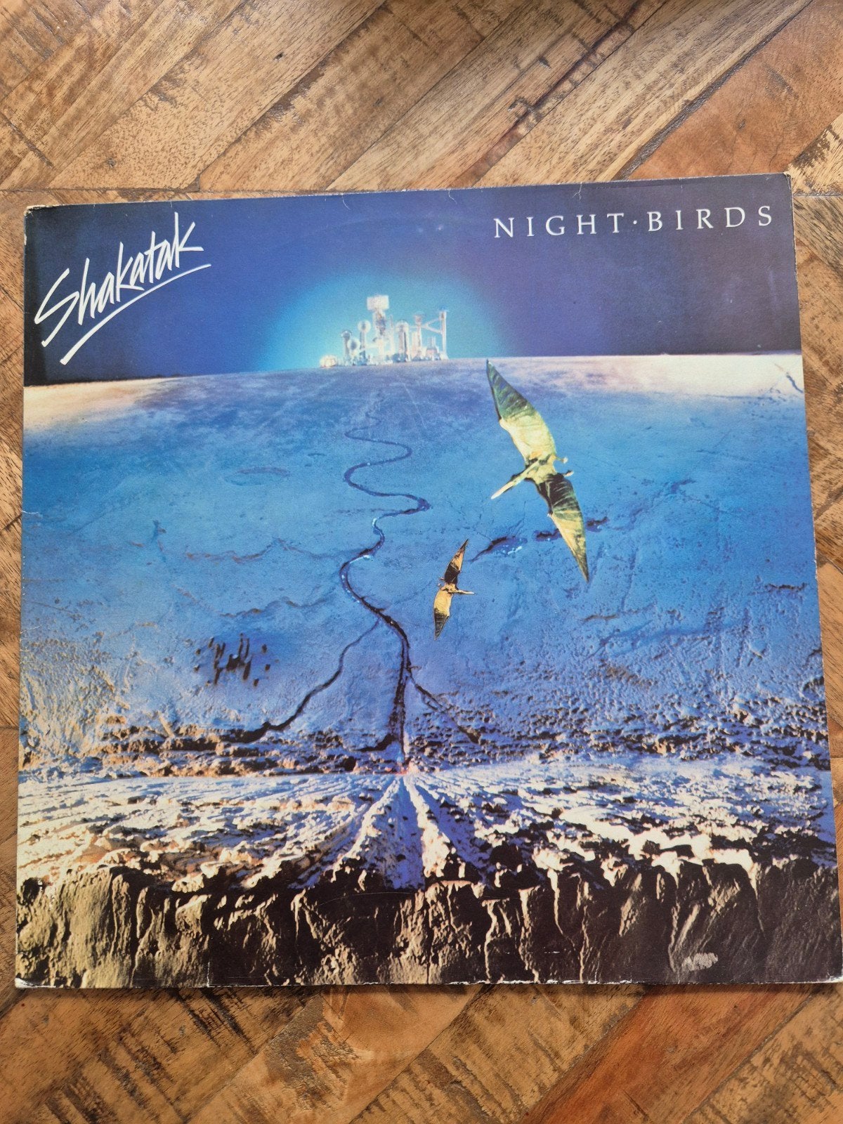 Shakatak - Night Birds LP (1982) - Pop/Funk Vinyl, Cd's en Dvd's, LP, Gebruikt, Ophalen of Verzenden, Funk