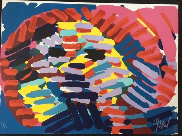 Litho Karel Appel, Ophalen of Verzenden