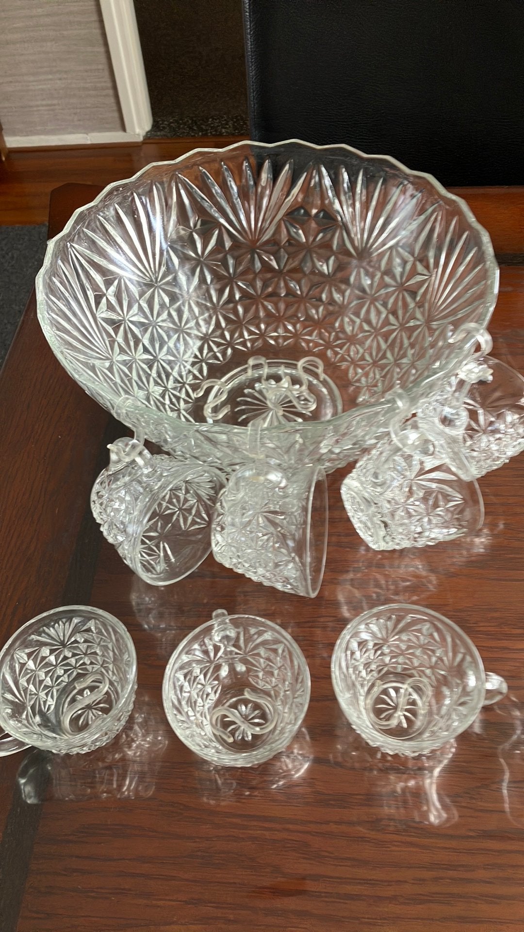 Bowl-set, Ophalen