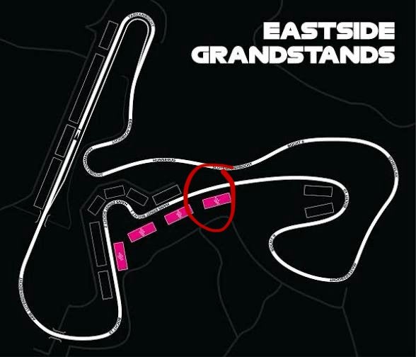 2 Tickets gp zandvoort za/zo eastside 1, Twee personen