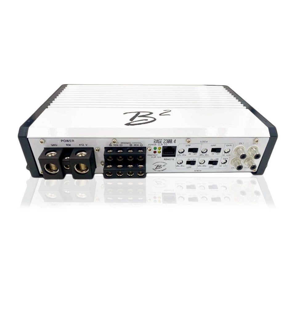 B2 Audio RAGE 2300.4 4 kanaals versterker 4x575W RMS !, B2, ., Nieuw, Ophalen of Verzenden