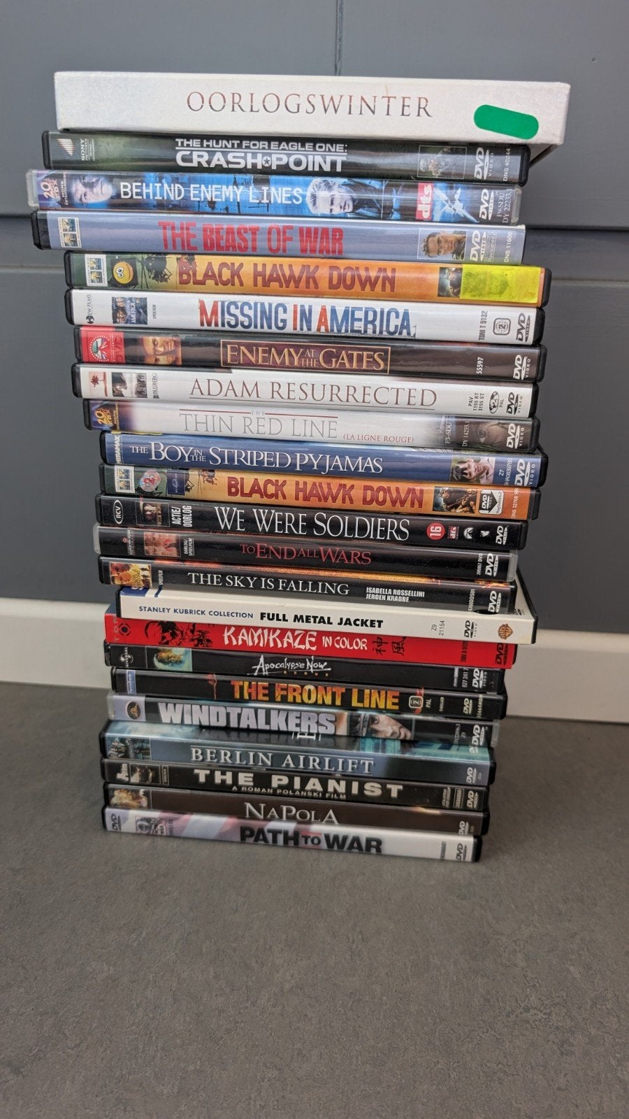 23 Oorlogsfilms DVD Collectie - Diverse Titels, Gebruikt, Vanaf 16 jaar, Nederlands, Ophalen of Verzenden