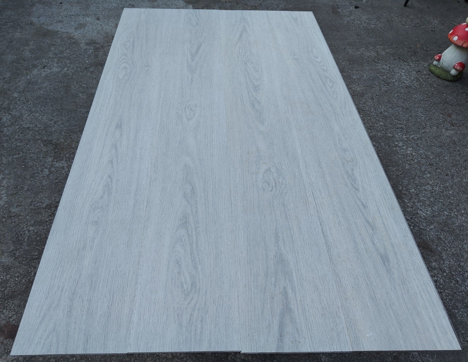 37m2 Flexxfloors klik PVC laminaat grijs eiken. Opgestapeld., Ophalen, Gebruikt, 25 tot 50 m², Grijs