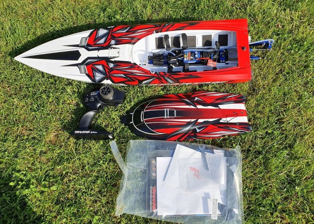 Traxxas Spartan 6s, Verzenden, Zo goed als nieuw, Groter dan 1:32, Overige merken