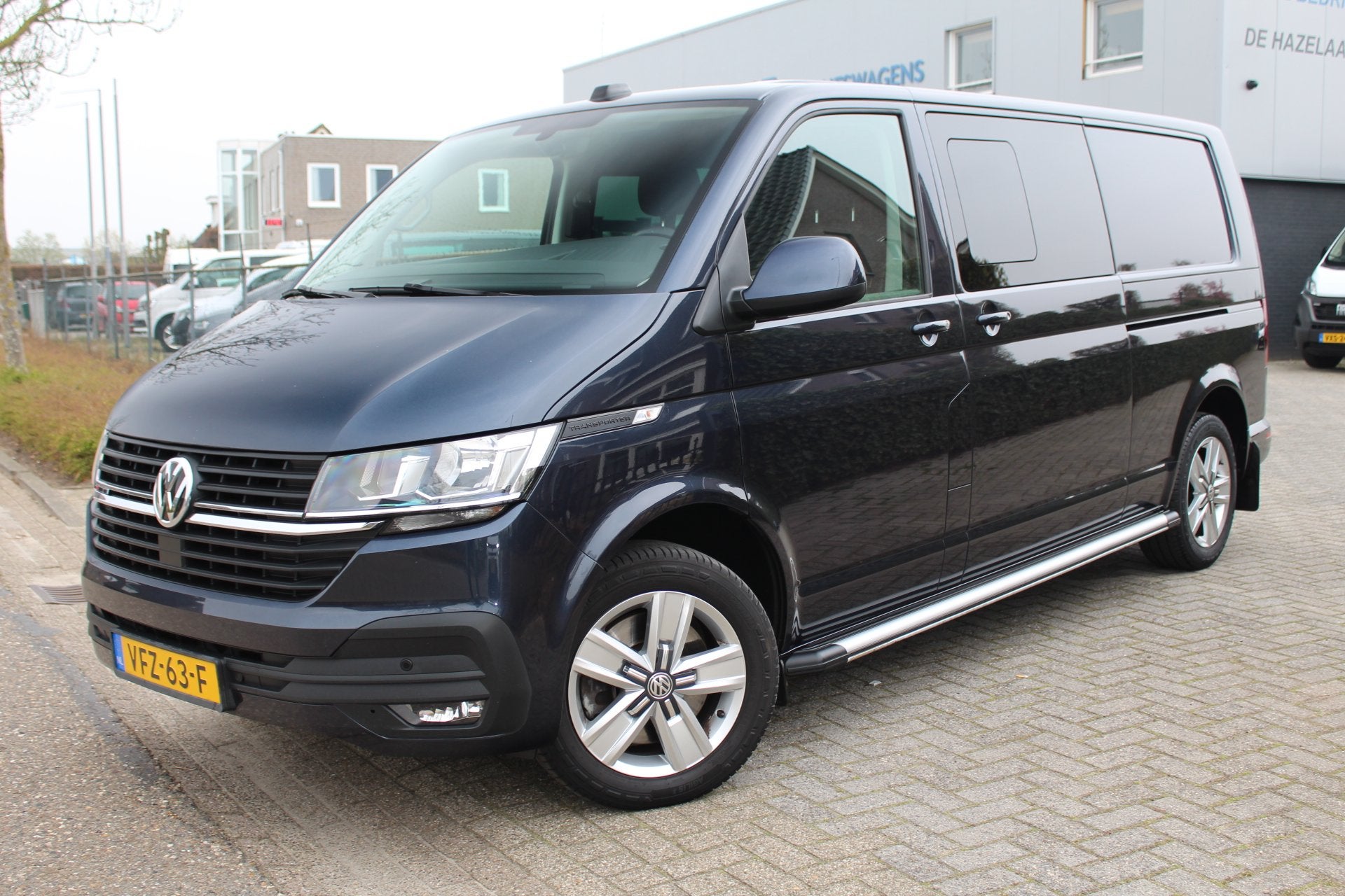 Volkswagen Transporter T6.1 2.0 TDI 146KW E6 Aut. 4Motion L2, Auto's, Bestelauto's, Automaat, Stof, Gebruikt, 4 cilinders