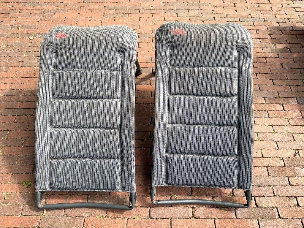 2 stuks Crespo air deluxe voetenbank RP/215-AD, Ophalen, Zo goed als nieuw, Campingstoel