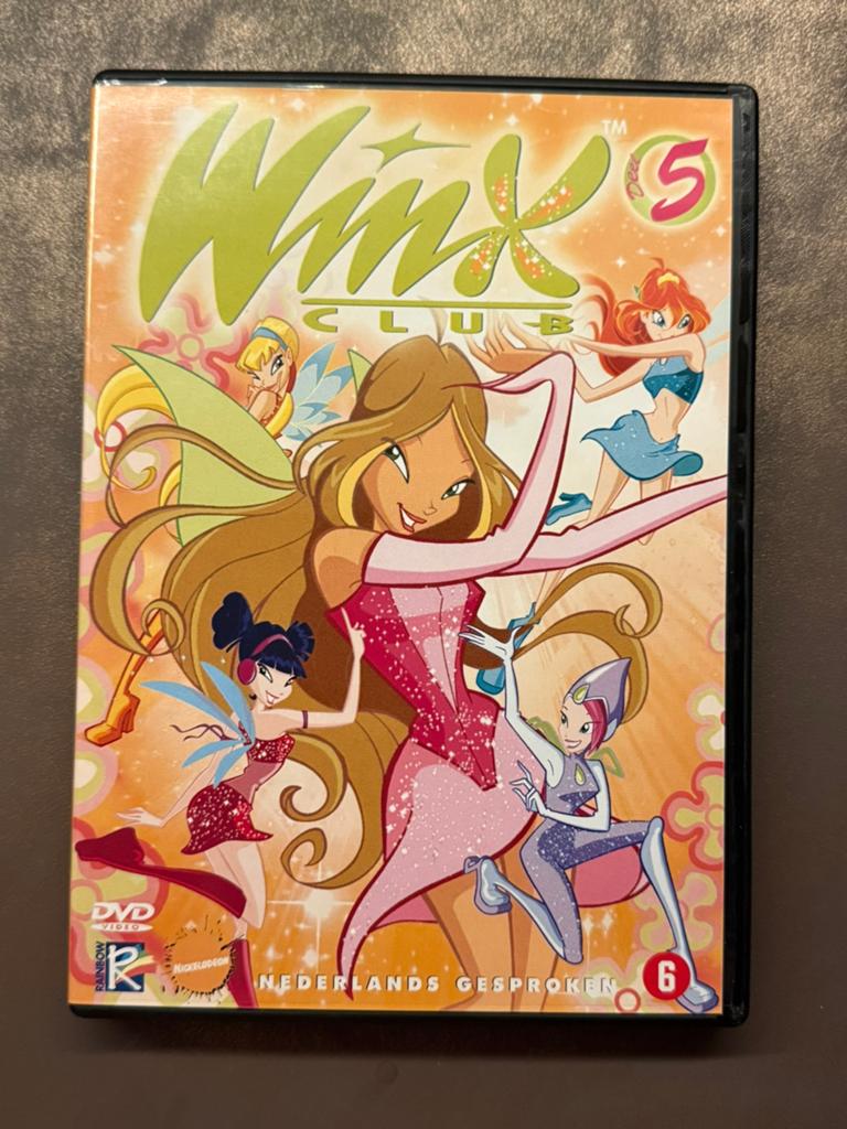 Winx Club DVD - deel 5 - Nederlands Gesproken, Avontuur, Gebruikt, Ophalen of Verzenden, Vanaf 6 jaar