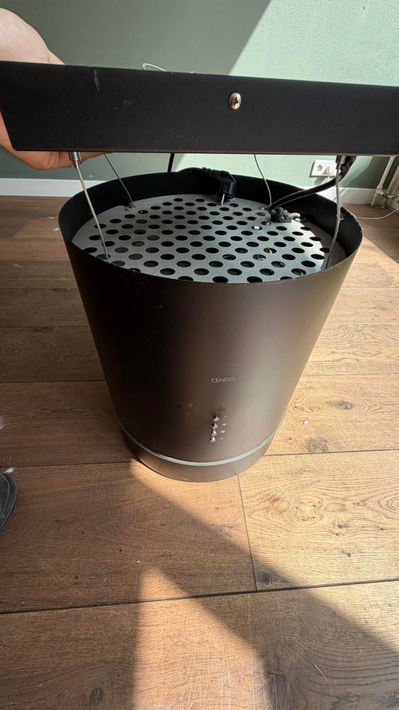 Plafond afzuigkap van Cendo (filter), Witgoed en Apparatuur, Ophalen, Zo goed als nieuw, 600 tot 800 m³ per uur, Eilandschouwkap