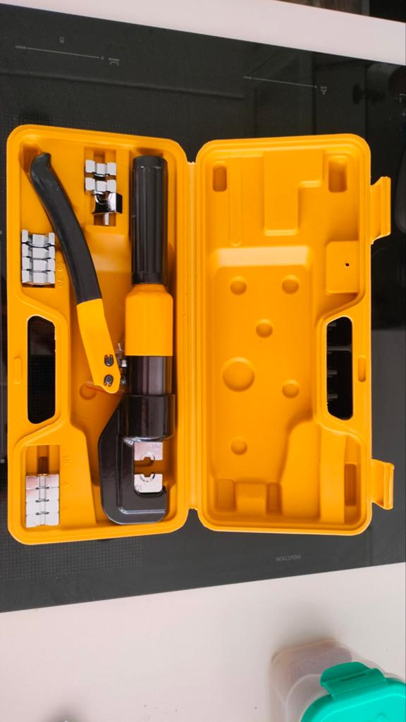 Hydraulische handpers 4-70mm², Doe-het-zelf en Verbouw, Ophalen of Verzenden, Nieuw