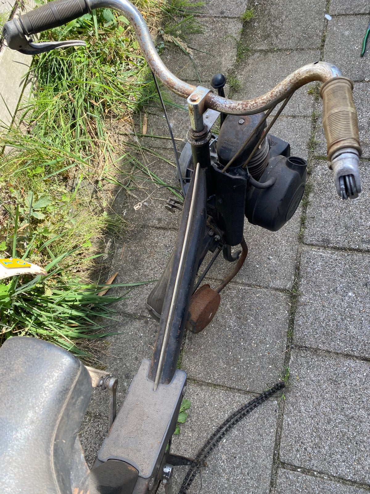 Te koop aangeboden ; solexframe met motor, Fietsen en Brommers, Ophalen of Verzenden, Zo goed als nieuw