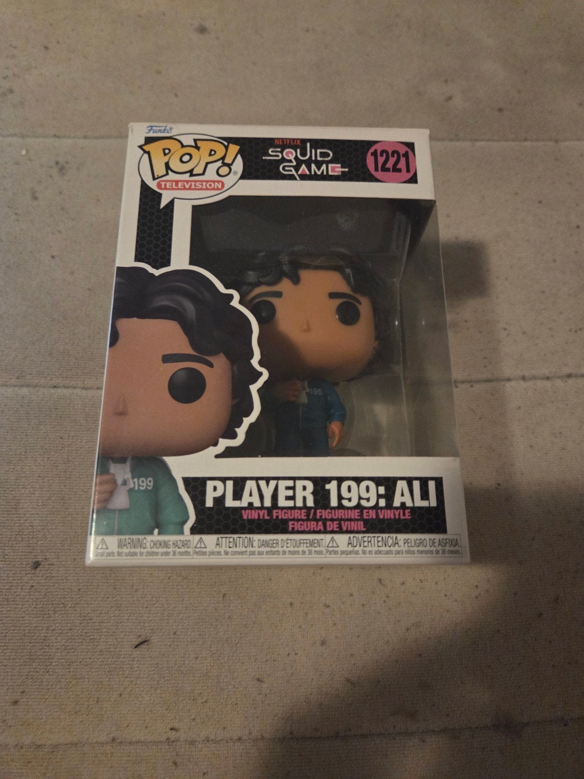 Funko Pop! Television Squid Game Player 199: Ali #1221, Ophalen of Verzenden