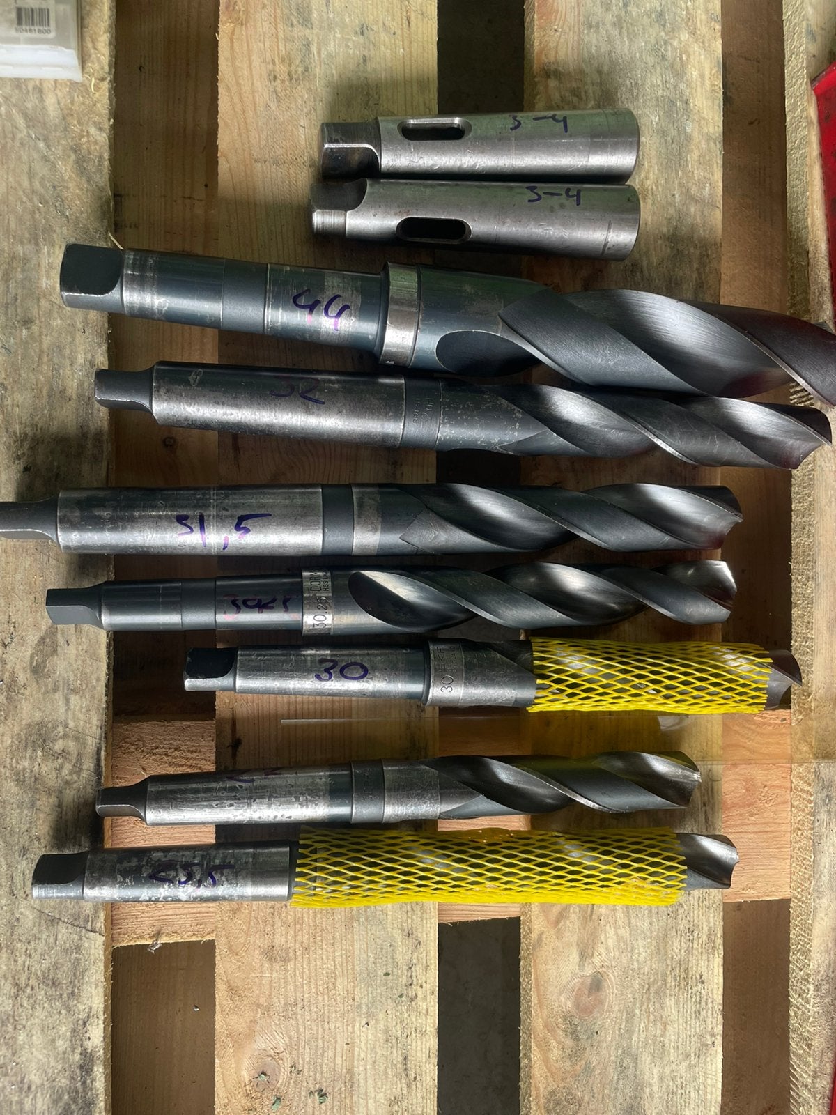 Grote boren mk3 en mk4 o.a. Dormer, SKF, Gebruikt, Verzenden, Overige typen, Nb