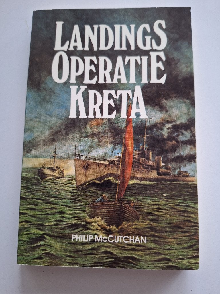 Landingsoperatie Kreta - Philip McCutchan, Boeken, Gelezen, Ophalen of Verzenden, Nederland, Philip McCutchan
