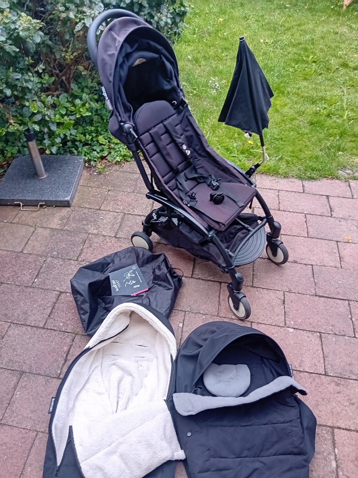 Babyzen YOYO incl reiswieg, voetenzak en paraplu, Ophalen, Zo goed als nieuw, Overige merken, Verstelbare rugleuning