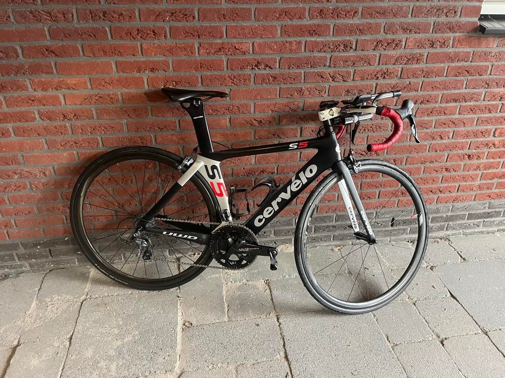 Cervelo racefiets S5 Ultegra, 28 inch, Gebruikt, Carbon, Meer dan 20 versnellingen